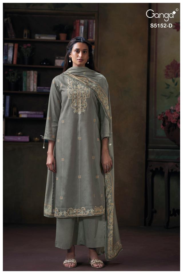 Ganga tabinda 5152 wholesale dress material market in jaipur